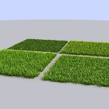 021草坪草皮3d模型下载